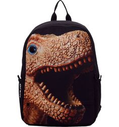 Рюкзак Mojo Dino with 3D eye цвет: черный 30х16х43 см