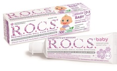 Зубная паста R.O.C.S. Baby Аромат Липы, до 3 лет, 45 гр