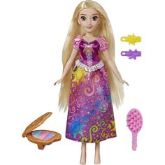 Кукла Disney Princess Рапунцель (радужные волосы)