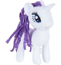 Плюшевая игрушка My Little Pony Маленькая плюшевая пони белая 13 см