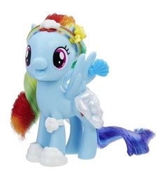 Игровой набор My Little Pony Пони Рейнбоу Дэш с волшебными нарядами 8 см