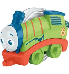 Паровозик с крутящимися шариками Thomas&Friends Каталка погремушка Перси