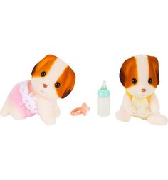 Игровой набор Sylvanian Families Шифонские щенки-двойняшки