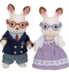 Игровой набор Sylvanian Families Бабушка и Дедушка Морские Путешественники