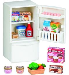 Игровой набор Sylvanian Families Холодильник с продуктами