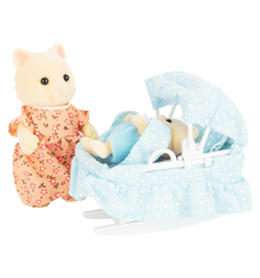 Игровой набор Sylvanian Families Мама с малышом и колыбелькой