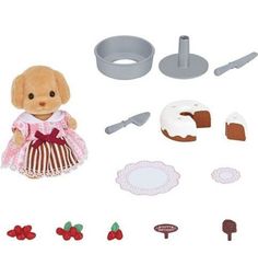 Игровой набор Sylvanian Families Украшения тортиков