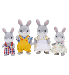 Игровой набор Sylvanian Families Жители страны Сильвании Семья серых кроликов