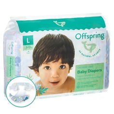 Подгузники Offspring Океан р. L (9-13 кг) шт.