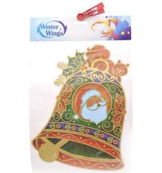 Панно Winter Wings Наклейка Колокольчик 26 см