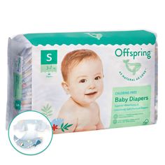 Подгузники Offspring Океан р. S (3-7 кг) шт.