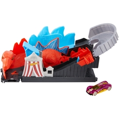 Набор игровой Hot Wheels Атака стегозавра 30 см