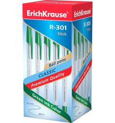 Ручка шариковая Erich Krause R-301 Classic 1.0 Stick коробка 50 шт.