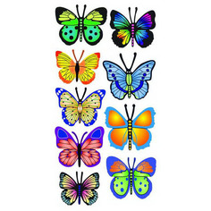 Наклейки Fancy Creative Радужные мотыльки