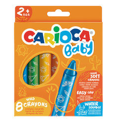 Карандаши цветные Carioca восковые