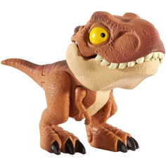 Фигурка Jurassic World Тираннозавр Рекс коричневый 6 см