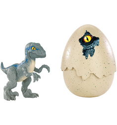 Фигурка Jurassic World Динозавр в яйце Velociraptor blue