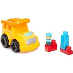 Игровой набор Mega Bloks Веселый транспорт желтая кабина