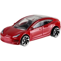 Машинка Hot Wheels Тесла Модел 3 7 см