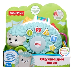 Игрушка музыкальная Fisher-Price Обучающий Ёжик 30 см