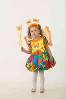 Карнавальный костюм Батик Бабочка сказочная платье