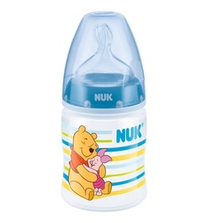 Бутылочка Nuk Винни First Choice Plus р. 1 пластик 0-6 мес, 150 мл