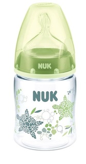 Бутылочка Nuk First Choice Plus пластик с рождения, 150 мл