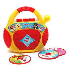 Интерактивная игрушка Азбукварик CD-плеер Песенки-чудесенки