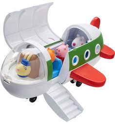 Игровой набор Peppa Pig Самолет с фигуркой Пеппы 26 см
