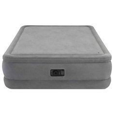 Надувная кровать Intex Foam Top Airbed (64470) серый