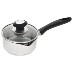 Ковш Tescoma Presto 14 см 0,75 л, серебристый/черный