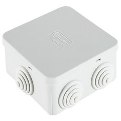 Распределительная коробка Ecoplast JBS080 (44006) наружный монтаж 85x85 мм RAL 7035