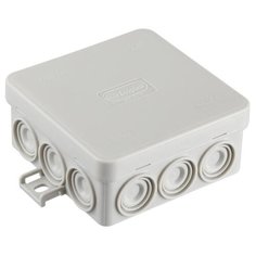 Распределительная коробка Ecoplast JBL085 (44054) наружный монтаж 85x85 мм RAL 7035