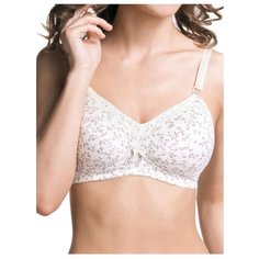 Бюстгальтер ФЭСТ 0233ЦН размер 85 C, молочный/кремовый/веточки