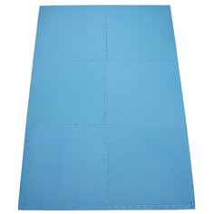 Коврик (ДхШхТ) 62х62х0.8 см BRADEX SF 0242 секционный синий
