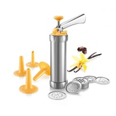 Tescoma Пресс для теста/шприц кондитерский Delicia с насадками, металлический