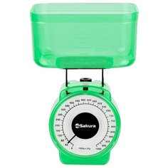 Кухонные весы Sakura SA-6018 зеленый