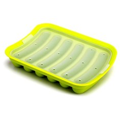 Форма для запекания силиконовая BRADEX TK 0272/TK 0273 (17х14х4 см) зеленый