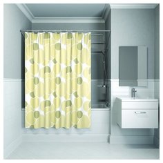 Штора для ванной IDDIS 230P24RI11 240x200 Cream Balls