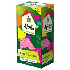 Чай зелёный Matis Royal в пакетиках, 25 шт.
