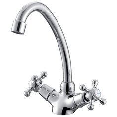 Смеситель для раковины (умывальника) KAISER Grace 11143 двухрычажный хром