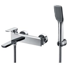 Смеситель для ванны с душем KAISER Saga 53022 однорычажный лейка в комплекте хром