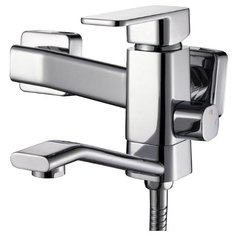 Смеситель для ванны с душем KAISER Sonat 34522 однорычажный лейка в комплекте хром