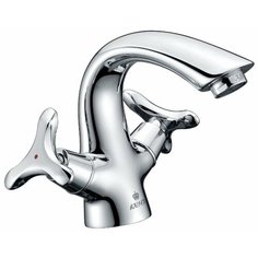 Смеситель для раковины (умывальника) KAISER Trio 57011 двухрычажный хром