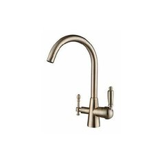 Смеситель для кухни (мойки) KAISER Vincent 31744-3 однорычажный бронза