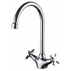 Смеситель для кухни (мойки) KAISER Crystal 28133 двухрычажный