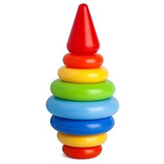 Пирамидка Росигрушка Бочонок 9230