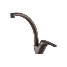 Смеситель для кухни (мойки) KAISER County 55244 granit однорычажный гранит коричневый