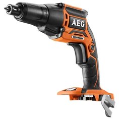 Аккумуляторный шуруповерт AEG BTS 18BL-0 5 Н·м оранжевый/черный