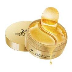 HOUMAI Гидрогелевые патчи для кожи вокруг глаз 24K Gold Essence (60 шт.)